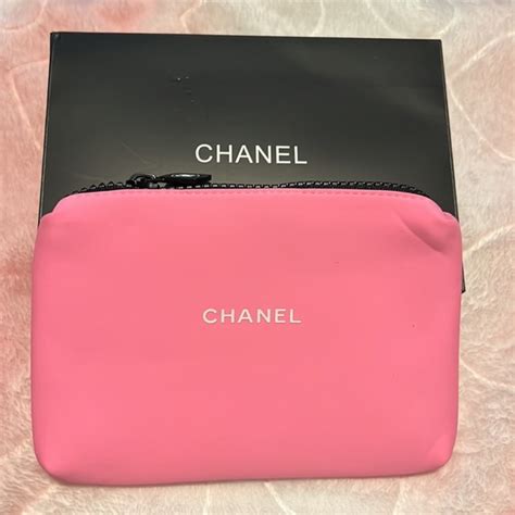 chanel neoprene makeup bag|Chanel makeup bag for sale.